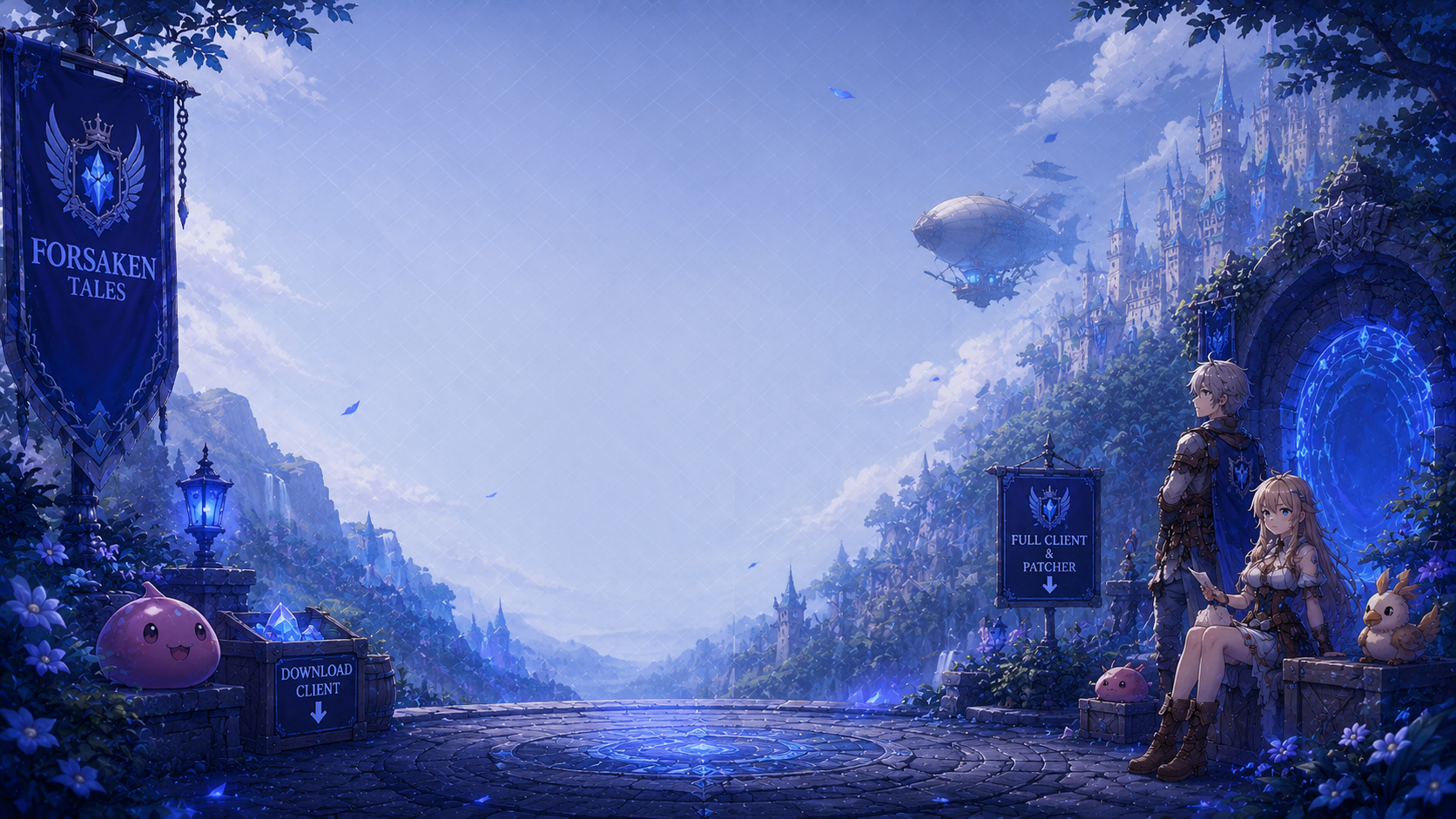 Server information content background